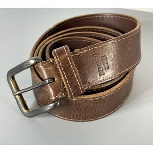 Levi's DENIZEN‎ Brown Genuine Leather Belt Men's Size XL 40-44  Guatemala